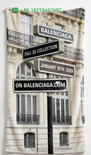 Balenciaga Throw Blankets